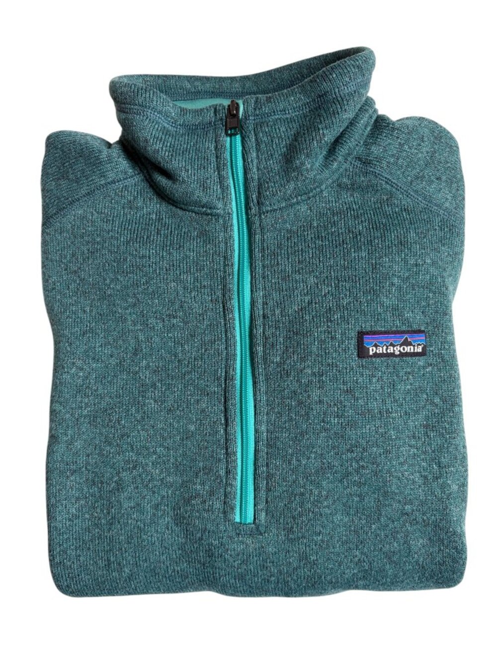 Patagonia Woman’s Better Sweater® 1/4-Zip (Beryl Green) - Large